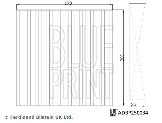 Купити Blue Print ADBP250034 за низькою ціною в Україні!