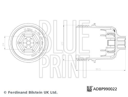 Купити Blue Print ADBP990022 за низькою ціною в Україні!
