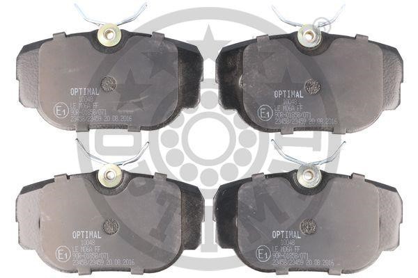 Optimal BP-10048 Гальмівні колодки задні, комплект BP10048: Купити в Україні - Добра ціна на EXIST.UA!
