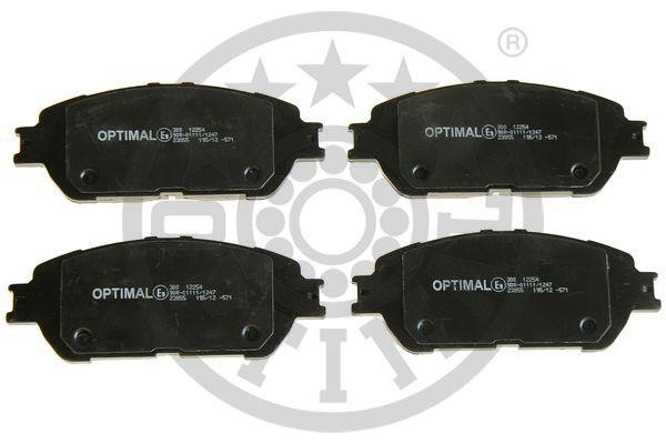 Optimal BP-12254 Гальмівні колодки передні, комплект BP12254: Купити в Україні - Добра ціна на EXIST.UA!