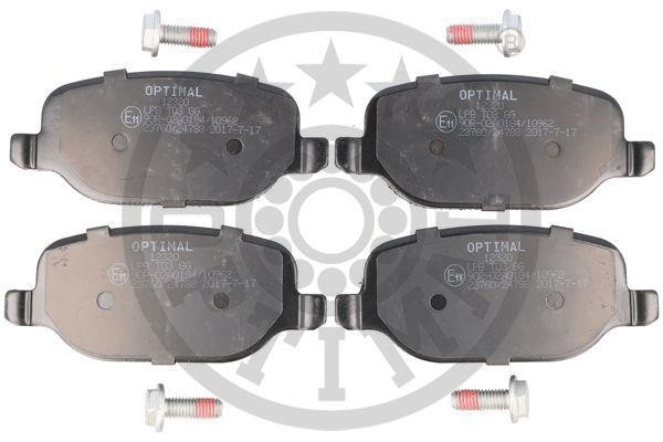 Optimal BP-12320 Гальмівні колодки задні, комплект BP12320: Купити в Україні - Добра ціна на EXIST.UA!