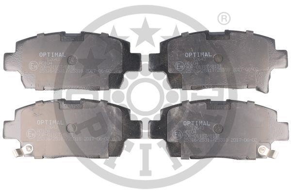 Optimal BP-12643 Гальмівні колодки передні, комплект BP12643: Купити в Україні - Добра ціна на EXIST.UA!