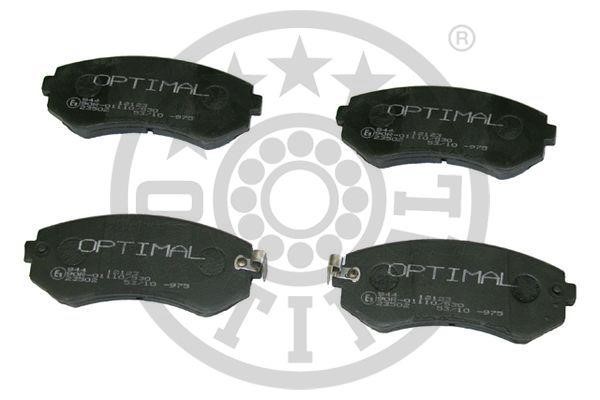 Optimal BP-12123 Гальмівні колодки задні, комплект BP12123: Купити в Україні - Добра ціна на EXIST.UA!