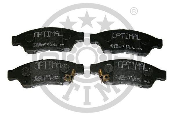 Optimal BP-12113 Гальмівні колодки передні, комплект BP12113: Купити в Україні - Добра ціна на EXIST.UA!