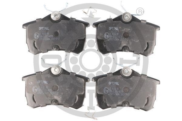 Optimal BP-10312 Гальмівні колодки задні, комплект BP10312: Купити в Україні - Добра ціна на EXIST.UA!