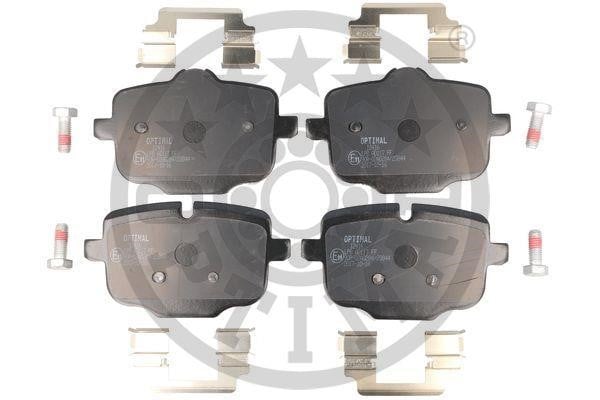 Optimal BP-12416 Гальмівні колодки передні, комплект BP12416: Купити в Україні - Добра ціна на EXIST.UA!