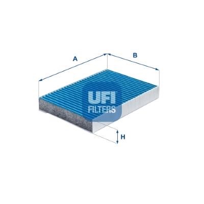Ufi 34.245.00 Фільтр салону 3424500: Купити в Україні - Добра ціна на EXIST.UA!