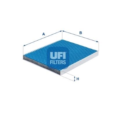 Ufi 34.256.00 Фільтр салону 3425600: Купити в Україні - Добра ціна на EXIST.UA!