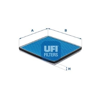Ufi 34.264.00 Фільтр салону 3426400: Купити в Україні - Добра ціна на EXIST.UA!
