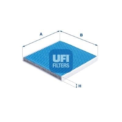 Ufi 34.117.00 Фільтр салону 3411700: Купити в Україні - Добра ціна на EXIST.UA!