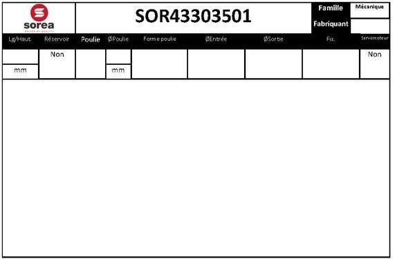 EAI SOR43303501 Насос гідропідсилювача керма SOR43303501: Купити в Україні - Добра ціна на EXIST.UA!