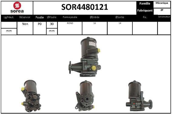 EAI SOR4480121 Насос гідропідсилювача керма SOR4480121: Купити в Україні - Добра ціна на EXIST.UA!