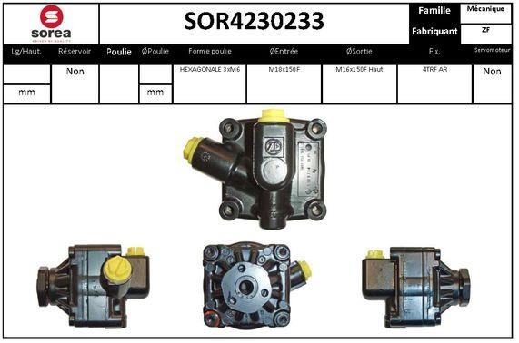 EAI SOR4230233 Насос гідропідсилювача керма SOR4230233: Купити в Україні - Добра ціна на EXIST.UA!