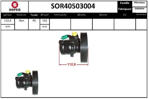 EAI SOR40503004 Насос гідропідсилювача керма SOR40503004: Купити в Україні - Добра ціна на EXIST.UA!