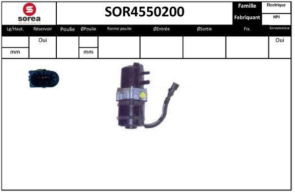 EAI SOR4550200 Насос гідропідсилювача керма SOR4550200: Купити в Україні - Добра ціна на EXIST.UA!