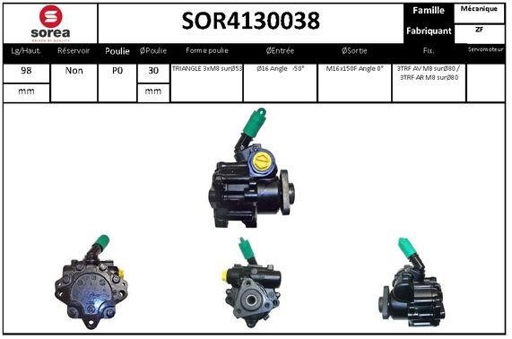 EAI SOR4130038 Насос гідропідсилювача керма SOR4130038: Купити в Україні - Добра ціна на EXIST.UA!