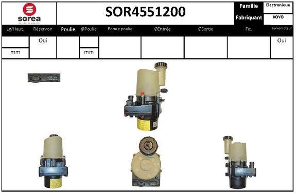 EAI SOR4551200 Насос гідропідсилювача керма SOR4551200: Купити в Україні - Добра ціна на EXIST.UA!