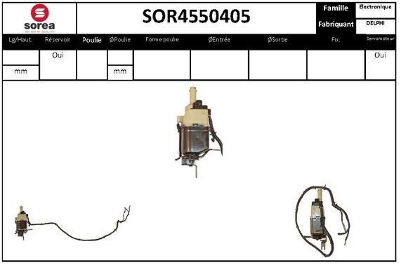 EAI SOR4550405 Насос гідропідсилювача керма SOR4550405: Купити в Україні - Добра ціна на EXIST.UA!