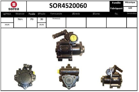 EAI SOR4520060 Насос гідропідсилювача керма SOR4520060: Купити в Україні - Добра ціна на EXIST.UA!