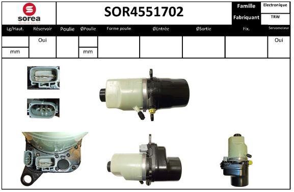 EAI SOR4551702 Насос гідропідсилювача керма SOR4551702: Купити в Україні - Добра ціна на EXIST.UA!