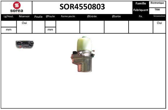 EAI SOR4550803 Насос гідропідсилювача керма SOR4550803: Купити в Україні - Добра ціна на EXIST.UA!