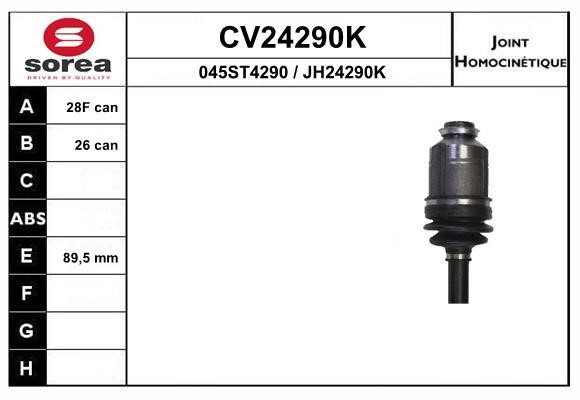 EAI CV24290K ШРКШ CV24290K: Купити в Україні - Добра ціна на EXIST.UA!