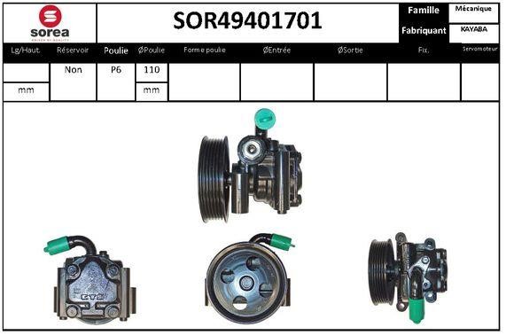 EAI SOR49401701 Насос гідропідсилювача керма SOR49401701: Купити в Україні - Добра ціна на EXIST.UA!