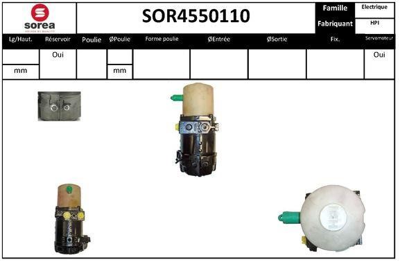 EAI SOR4550110 Насос гідропідсилювача керма SOR4550110: Купити в Україні - Добра ціна на EXIST.UA!