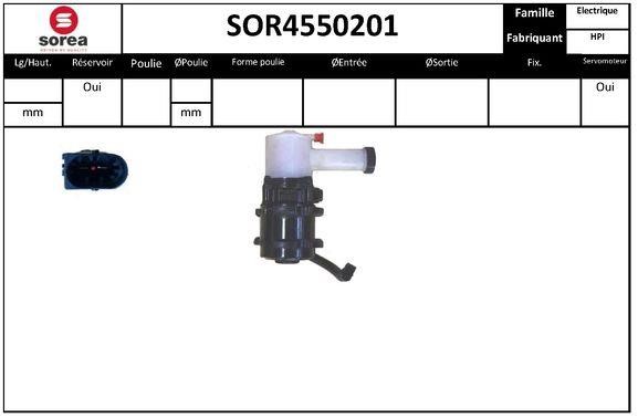 EAI SOR4550201 Насос гідропідсилювача керма SOR4550201: Купити в Україні - Добра ціна на EXIST.UA!