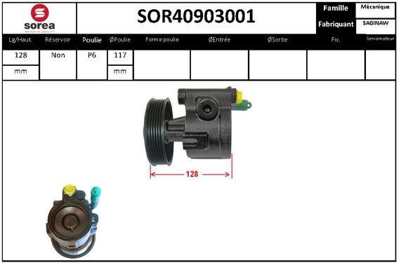EAI SOR40903001 Насос гідропідсилювача керма SOR40903001: Купити в Україні - Добра ціна на EXIST.UA!