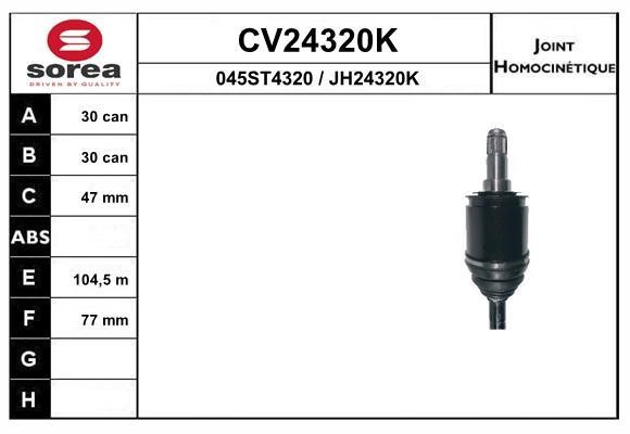 EAI CV24320K ШРКШ CV24320K: Купити в Україні - Добра ціна на EXIST.UA!