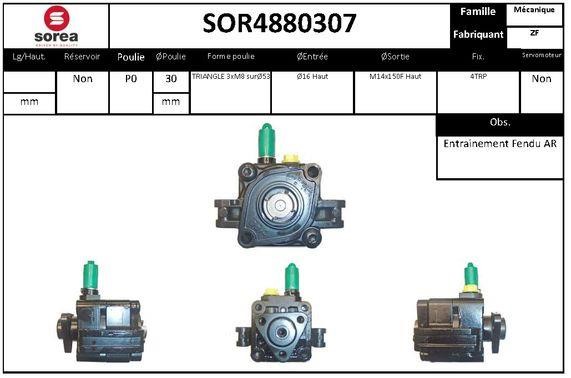 EAI SOR4880307 Насос гідропідсилювача керма SOR4880307: Купити в Україні - Добра ціна на EXIST.UA!