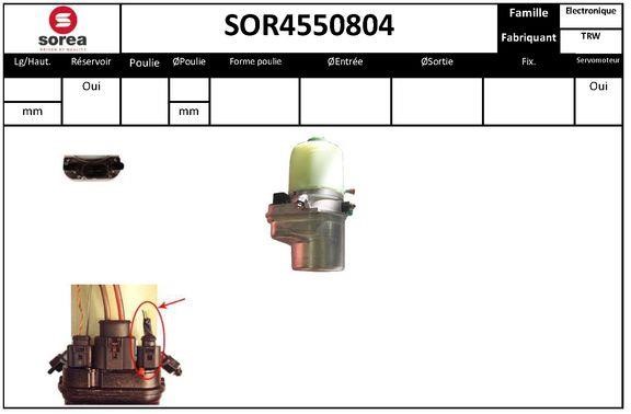 EAI SOR4550804 Насос гідропідсилювача керма SOR4550804: Купити в Україні - Добра ціна на EXIST.UA!