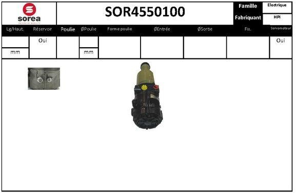 EAI SOR4550100 Насос гідропідсилювача керма SOR4550100: Купити в Україні - Добра ціна на EXIST.UA!