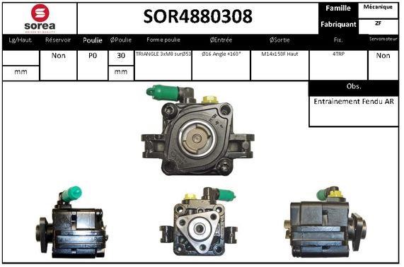 EAI SOR4880308 Насос гідропідсилювача керма SOR4880308: Купити в Україні - Добра ціна на EXIST.UA!