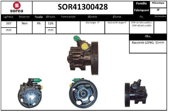 EAI SOR41300428 Насос гідропідсилювача керма SOR41300428: Купити в Україні - Добра ціна на EXIST.UA!