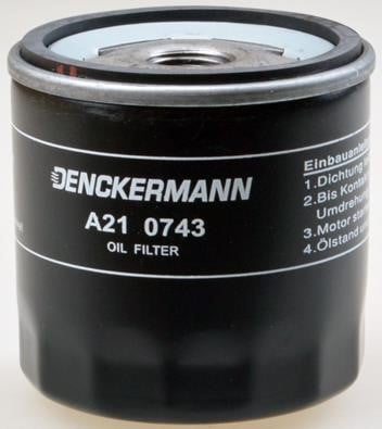 Denckermann A210743 Фільтр масляний A210743: Приваблива ціна - Купити в Україні на EXIST.UA!