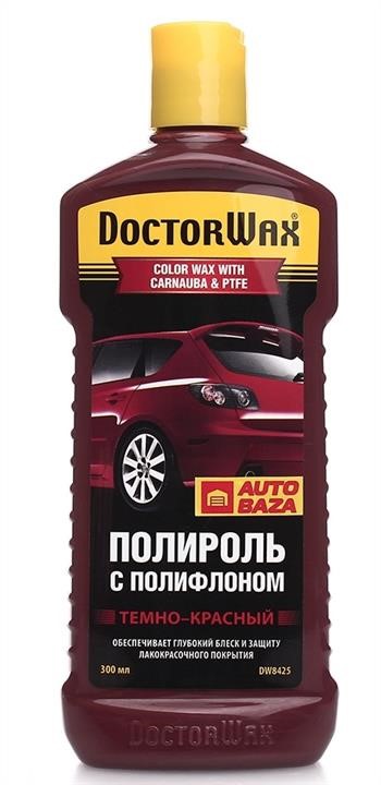 Doctor Wax DW8425 Поліроль з поліфлоном темно-червоний, 300мл DW8425: Приваблива ціна - Купити в Україні на EXIST.UA!