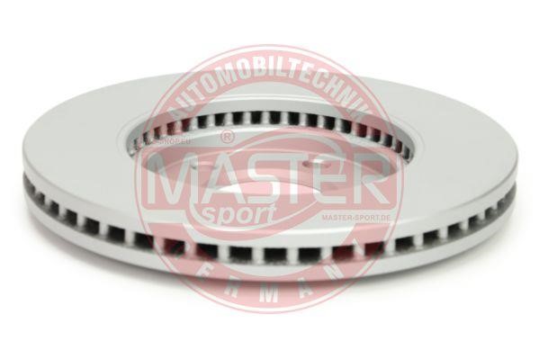 Диск гальмівний передній вентильований Master-sport 24012801481PCSMS