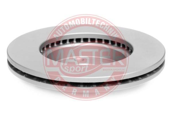 Диск гальмівний передній вентильований Master-sport 24012601841-PCS-MS