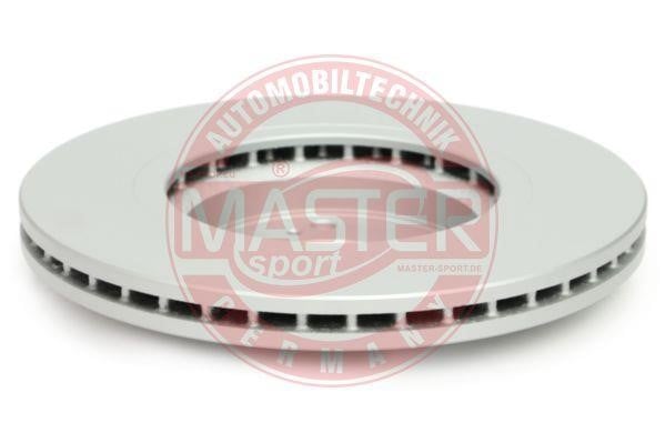 Диск гальмівний передній вентильований Master-sport 24012502111-PCS-MS