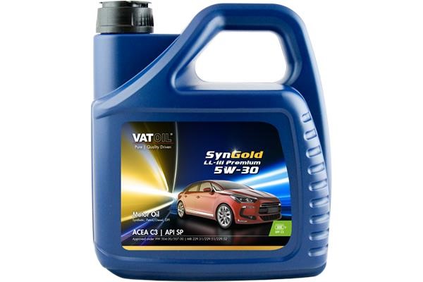 Vatoil 50583 Моторна олива Vatoil SynGold LL-III Premium 5W-30, 4л 50583: Приваблива ціна - Купити в Україні на EXIST.UA!
