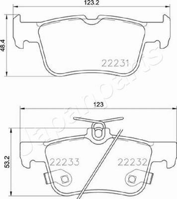 Купить Japanparts PP-0300AF по низкой цене в Украине!