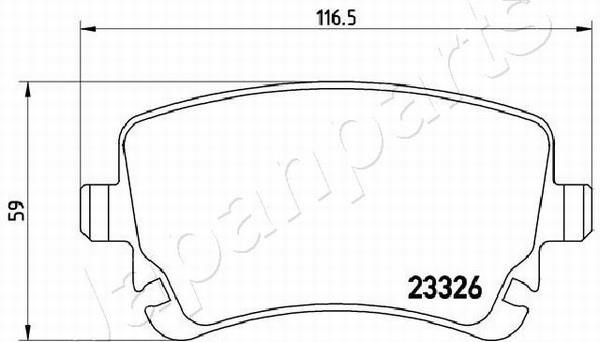 Купити Japanparts PP-0907AF за низькою ціною в Україні!