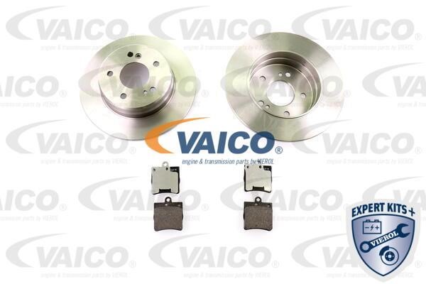 Vaico V3090003 Диски гальмівні з колодками задні невентильовані, комплект V3090003: Купити в Україні - Добра ціна на EXIST.UA!