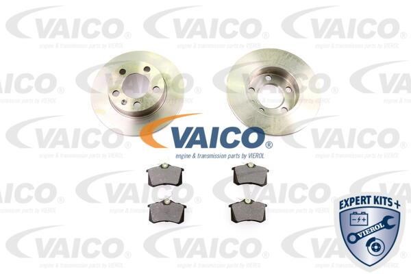 Vaico V1090002 Диски гальмівні з колодками задні невентильовані, комплект V1090002: Купити в Україні - Добра ціна на EXIST.UA!