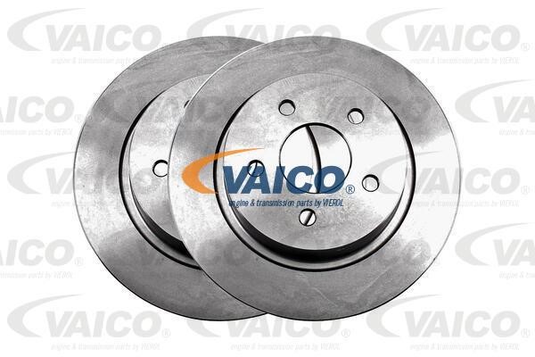 Vaico V2580025 Диск гальмівний задній невентильований V2580025: Купити в Україні - Добра ціна на EXIST.UA!