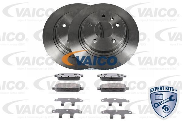 Vaico V40-1750 Диски гальмівні з колодками задні невентильовані, комплект V401750: Купити в Україні - Добра ціна на EXIST.UA!