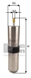 Clean filters MG3634 Фільтр палива MG3634: Купити в Україні - Добра ціна на EXIST.UA!