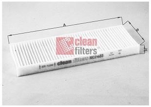 Clean filters NC2403 Фільтр салону NC2403: Купити в Україні - Добра ціна на EXIST.UA!